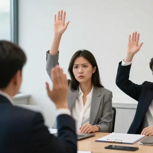 她多次粗鲁地打断了发言者。