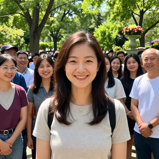 她被普遍爱戴。