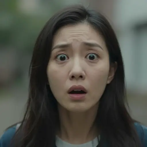 我吓得僵住了。