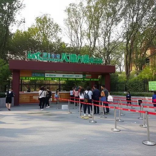 这个城市有一个很大的动物园。