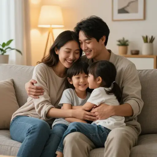 有家庭支持的安全感是无价的。