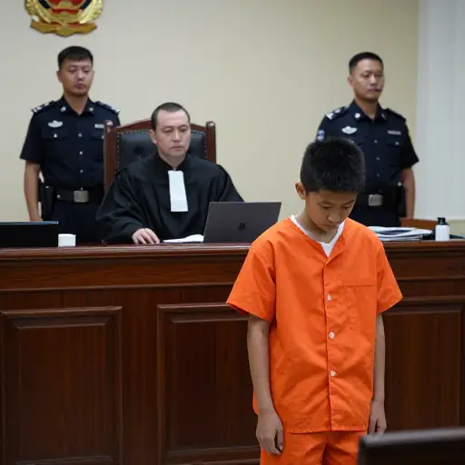 法官判处他进入一家青少年罪犯机构。