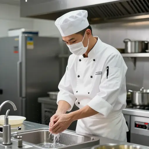 食品处理者必须遵守严格的卫生规范。