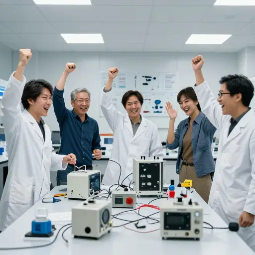 在几次失败的尝试之后，团队终于成功了。