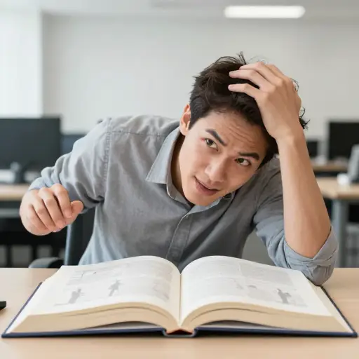 他使出了书中所有的花招来逃避责任。