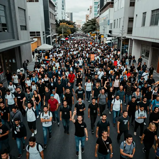 超过800人参加了抗议活动。