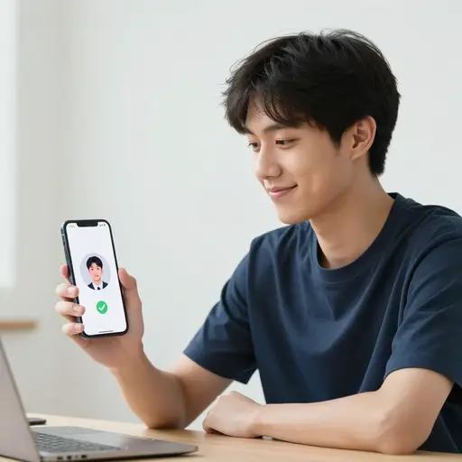 我刚刚在脸书上把亚当加为好友。