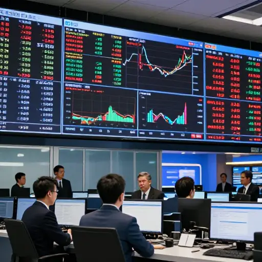 股票价格会根据全球经济新闻而波动。