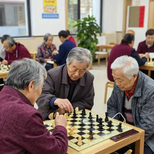 社区中心为长者提供特别活动。
