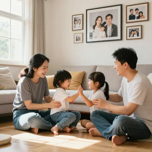 我深深怀念那些拥有一个非常幸福团结的家庭的时光。