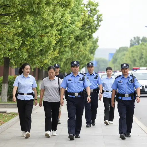 我们被银行抢劫犯劫持为人质，但警察来了并释放了我们。