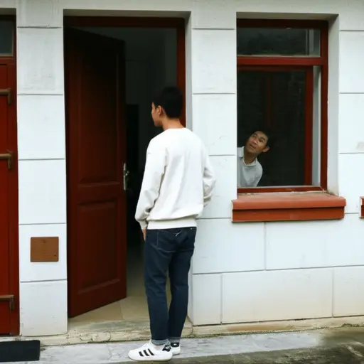 你认识住在隔壁的那个人吗？