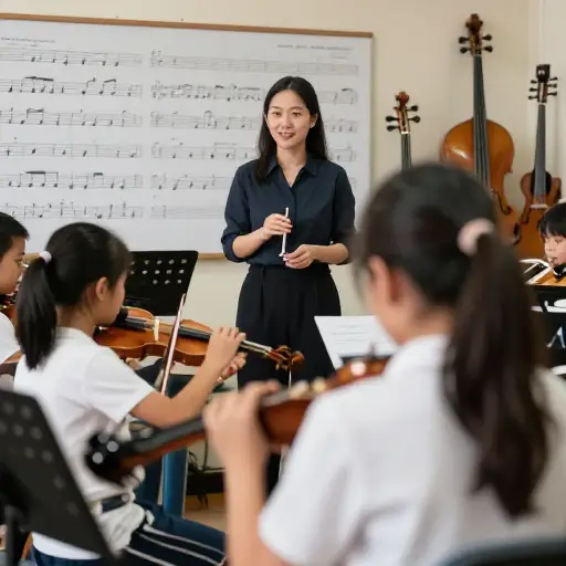 教音乐是仅次于表演音乐的最好选择。