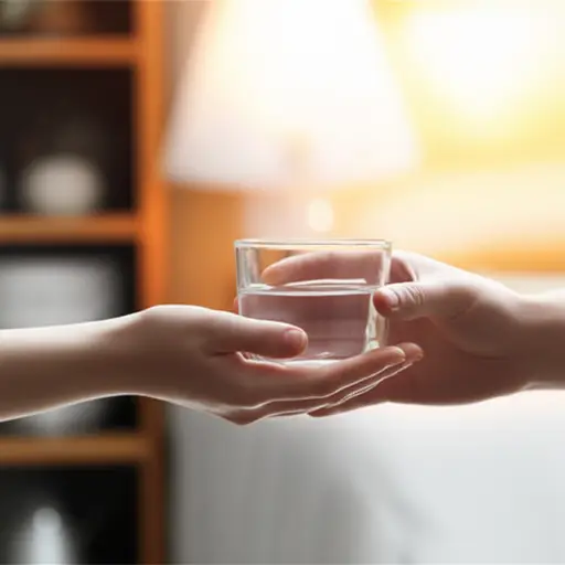 你能给我拿杯水吗？