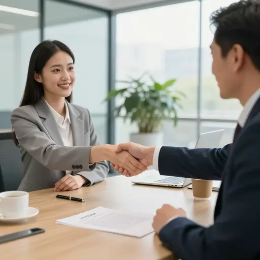 该实习附带一份为期六个月的可续签合同。