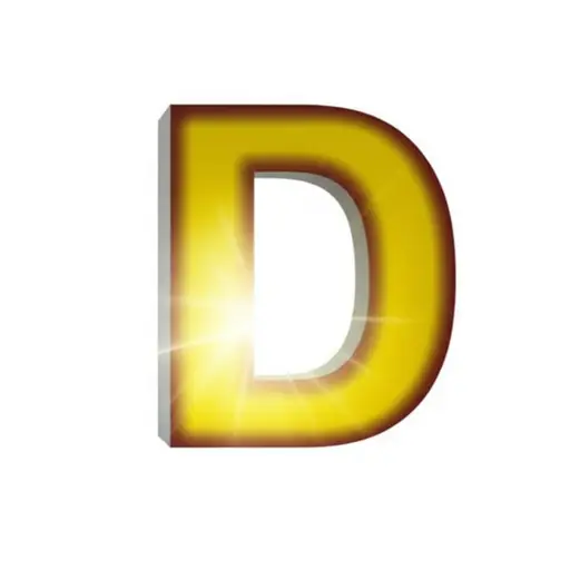 字母D在英语字母表中排第四。