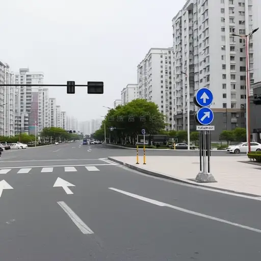 在第三个路口向右转。