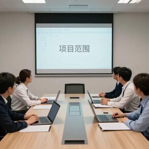 安排了一次初步会议来概述项目范围。
