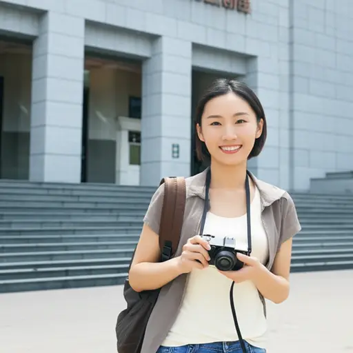 我是一名游客，来这里参观博物馆。