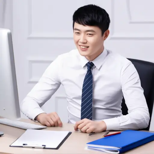 他在工作中很擅长管理压力。