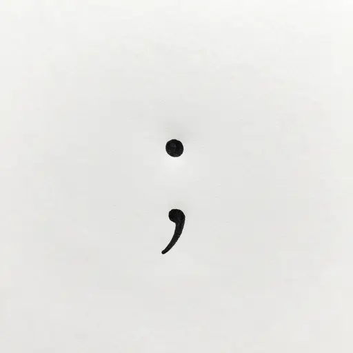 分号是一个可以连接独立子句的标点符号。