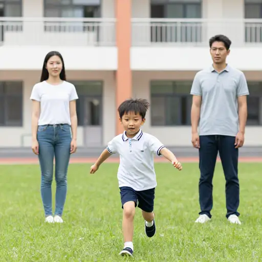 我父母认为我当时太野了，需要去上学。