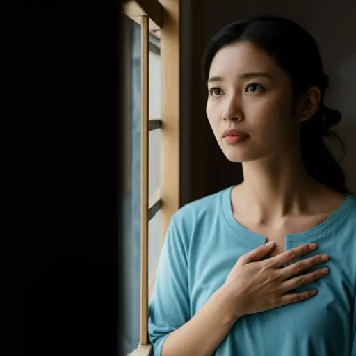 童年的创伤在她心里留下了永久的伤痕。