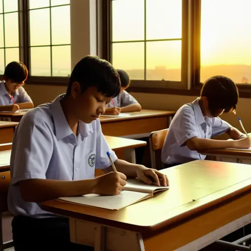 学生们应当按时完成作业。
