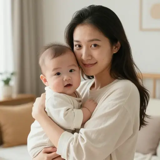 改变主意后，她决定留下孩子。
