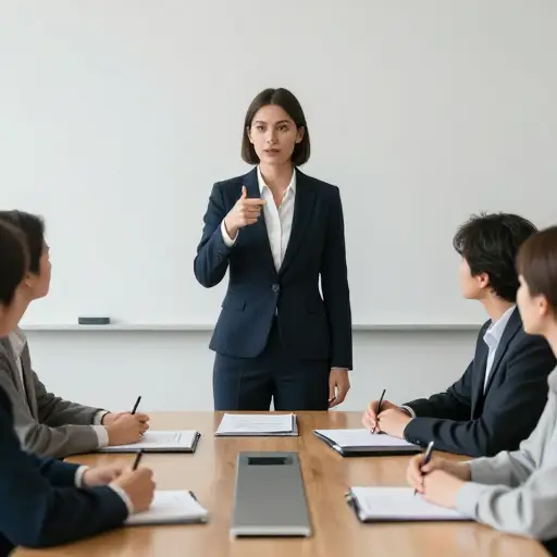 她明确表示她负责。