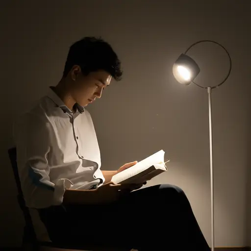 我每天晚上都读一本书。