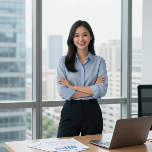 毕业后，她通过创业来表明自己的独立。
