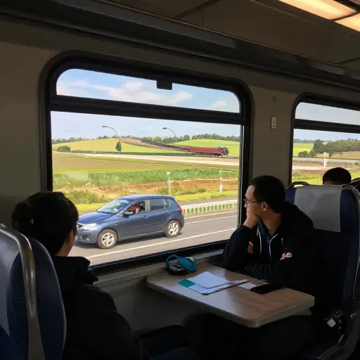 长途旅行时，坐火车胜过开车七小时。