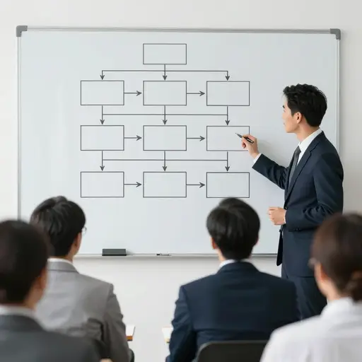 他通过画图解释了他的观点。