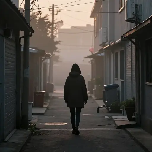 她是个神秘的角色，喜欢独处。