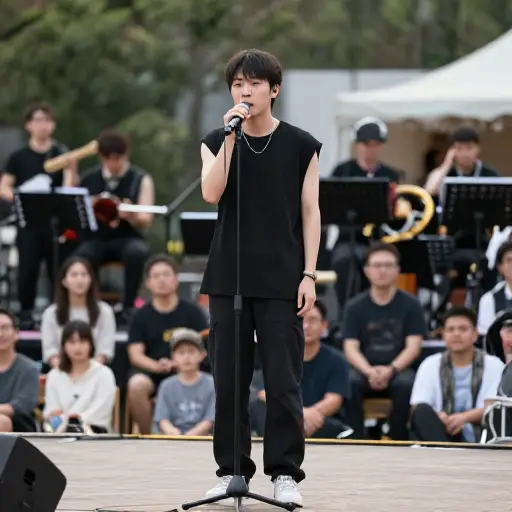 主唱生病了，所以一名替补歌手不得不代替她。