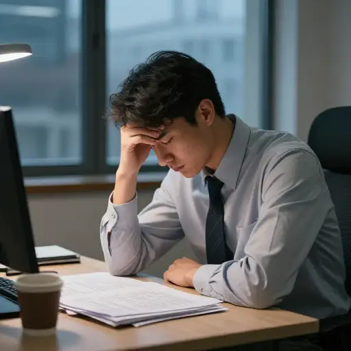 我能感觉到过去几周的压力开始影响我。