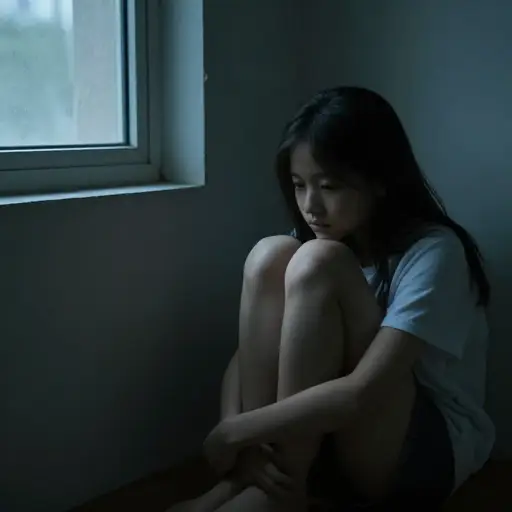 她的问题源于童年。