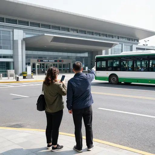 "我们坐火车还是乘公交车？" "我不介意哪个，你选吧。"