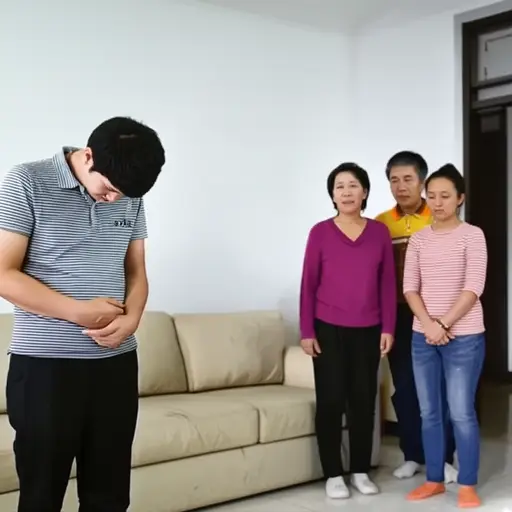 他的鲁莽行为给家人带来了巨大的痛苦。