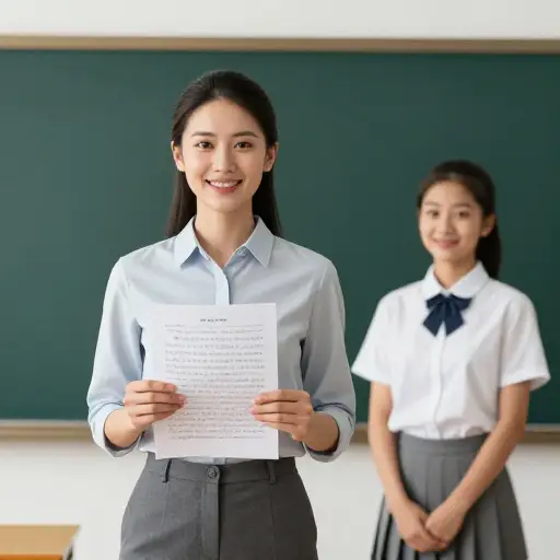 老师表扬了那位学生的作文。