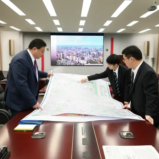 市政领导欢迎市民对新城市规划提出建议。