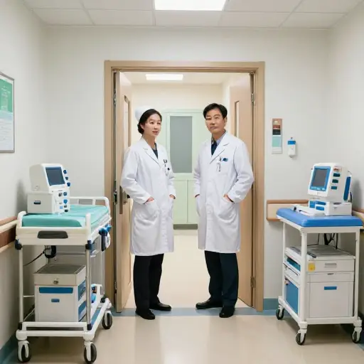 医护人员随时待命，以便在紧急情况下提供支援。