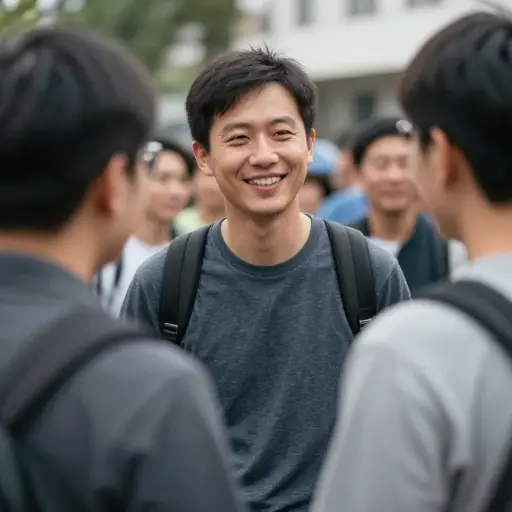 他是我们的一个熟人。