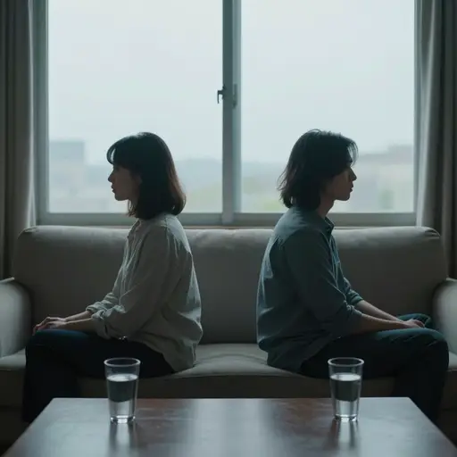 如果他们离婚，他们将平等分割财产。