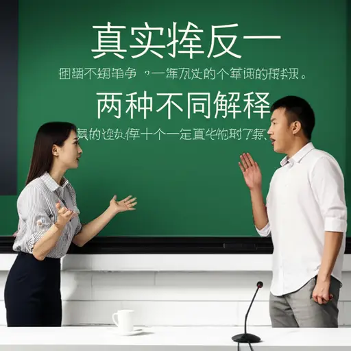 这一分歧是语义上的，涉及意义。