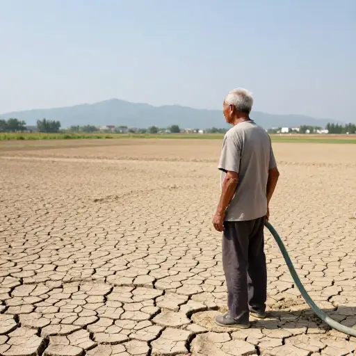 干旱是当地农民长期面临的灾难。