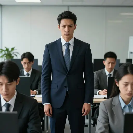 老板冰冷的语气立刻让房间安静了下来。