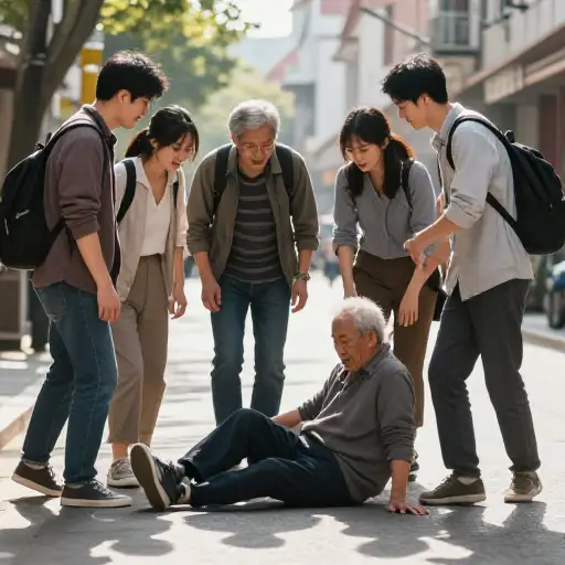 人们非常友好，遇到麻烦时总有人可以求助。