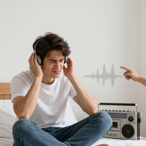 你自己整晚放震天响的音乐，怎么好意思说别人吵？